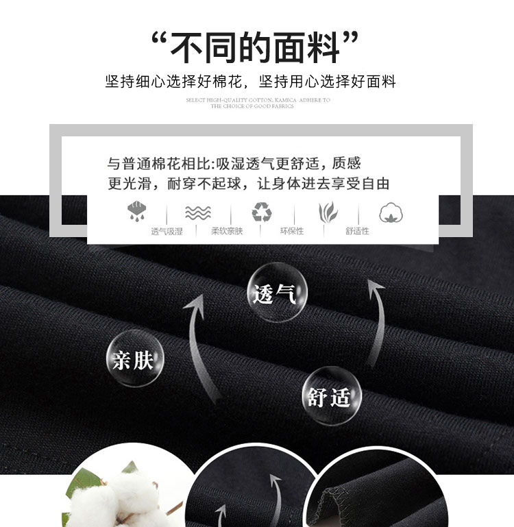 Quần ống rộng cotton mỏng quần short giản dị 5 điểm cộng với phân bón để tăng quần rộng đi biển mặc quần thể thao nửa quần thun quần dài nam