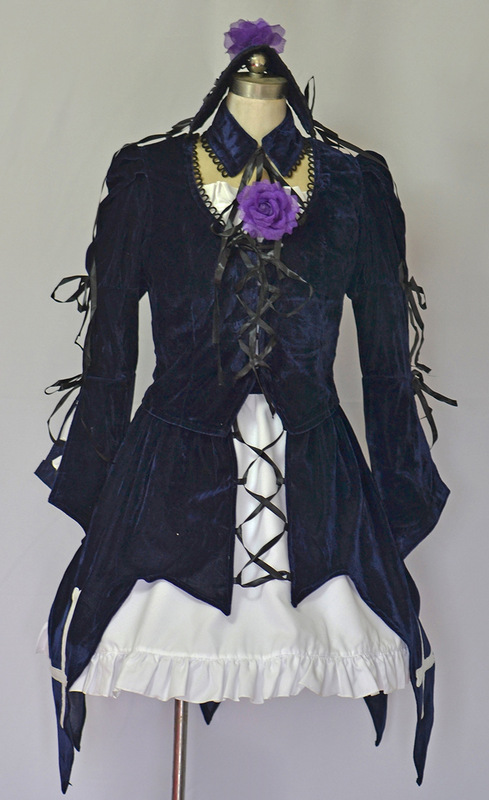 Mercury Lamp Cosplay Costume Rozen Maiden Cosplay Outfit in Stock