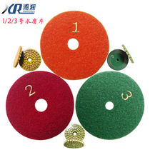 Xiangrun terrazzo terrazzo four inch terrazzo refurbished grinding piece terrazzo polishing machine grinding piece