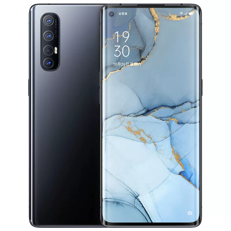 Вторичные подержанные оригинальные OPPO Reno3 Pro полноценно сетевая двойной режим 5G смартфон ультратонкий изогнутый экран Reno3Pro