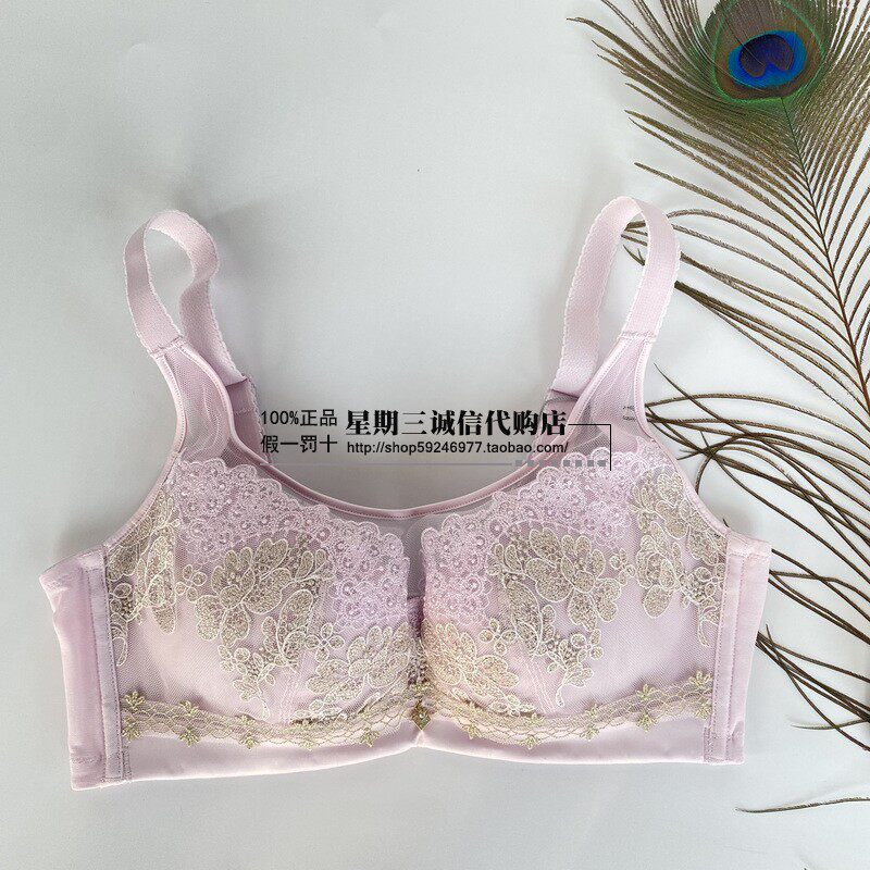 Shischell 22 New coalesch for small breasts lingerie Sexy No Steel Ring Embroidered Intensively Adjusted Underwear RD104W 469