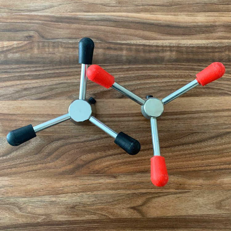 PE hot melt welder manually rocking hot melt machine on welder accessories triangle claw handle triangle rock disc rock handle