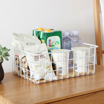 One Sen Iron Art Collection Basket Home Day Type Snack Table Cosmetics Containing basket Bathroom Kitchen Disposal Basket Finishing