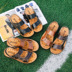 Giày đi biển thoáng khí Giày da chống trơn cho sinh viên và dép sandal nam 2019 hè mới xu hướng dép xỏ ngón - Sandal dép sandal nam Sandal
