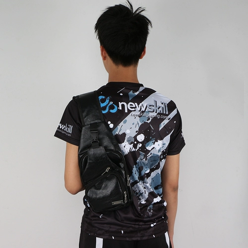 Ретро нагрудная сумка, водонепроницаемая сумка на одно плечо с usb-зарядкой, маленький полиуретановый ремешок для сумки для отдыха, вместительный и большой рюкзак