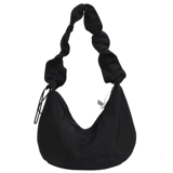 Универсальная черная сумка для отдыха, изысканный стиль