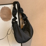 Универсальная черная сумка для отдыха, изысканный стиль