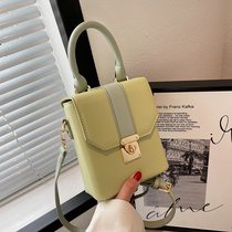 ins foreign air texture handbag handbag woman 2022 spring and summer new foreign air mobile phone bag 100 hitch satchel small square bag