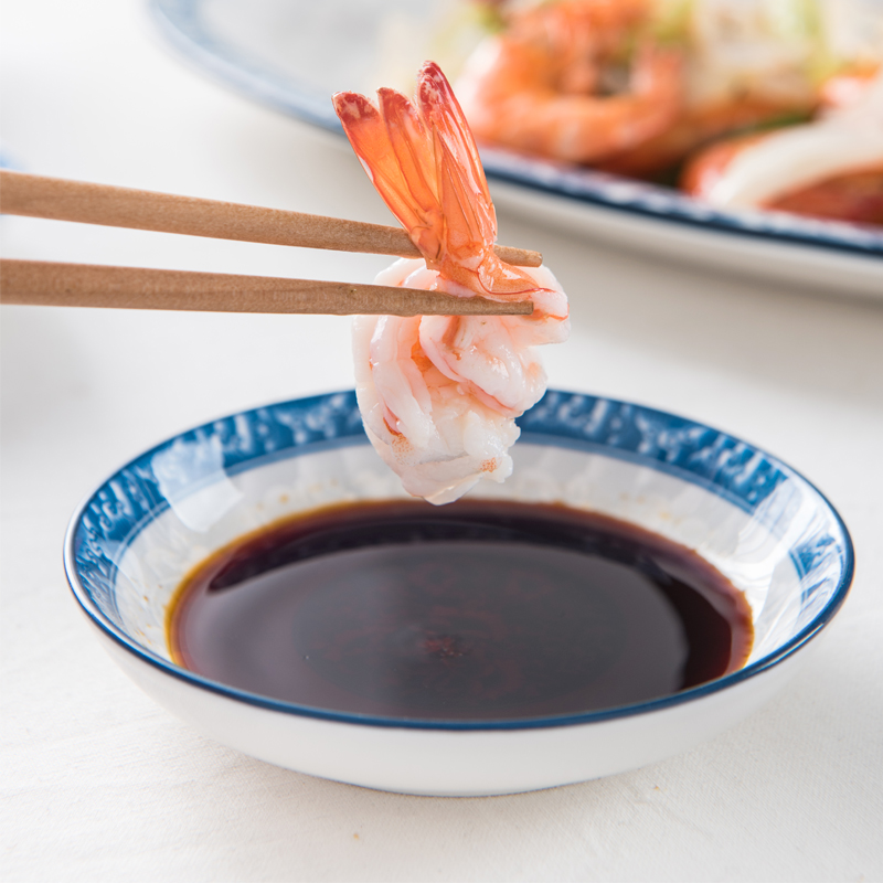 Ceramic household individuality creative small dishes, cheng DE ins dipping sauce dish to spit the ipads plate dish dishes