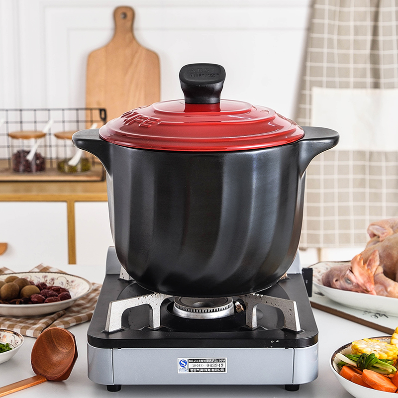 Ya cheng DE stew casserole soup pot casserole stew ceramic household pot soup flame to hold to high temperature gas in large saucepan