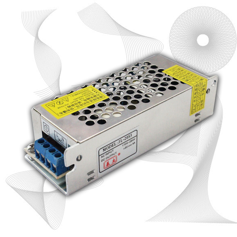 Keywords LED switching power supply JL-20S5 20W DC DC5V 4A S-20-5 surveillance camera