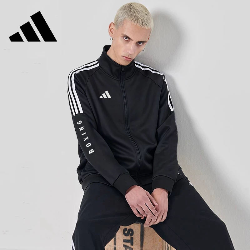 Adidas, весенняя спортивная классическая куртка для мужчин и женщин