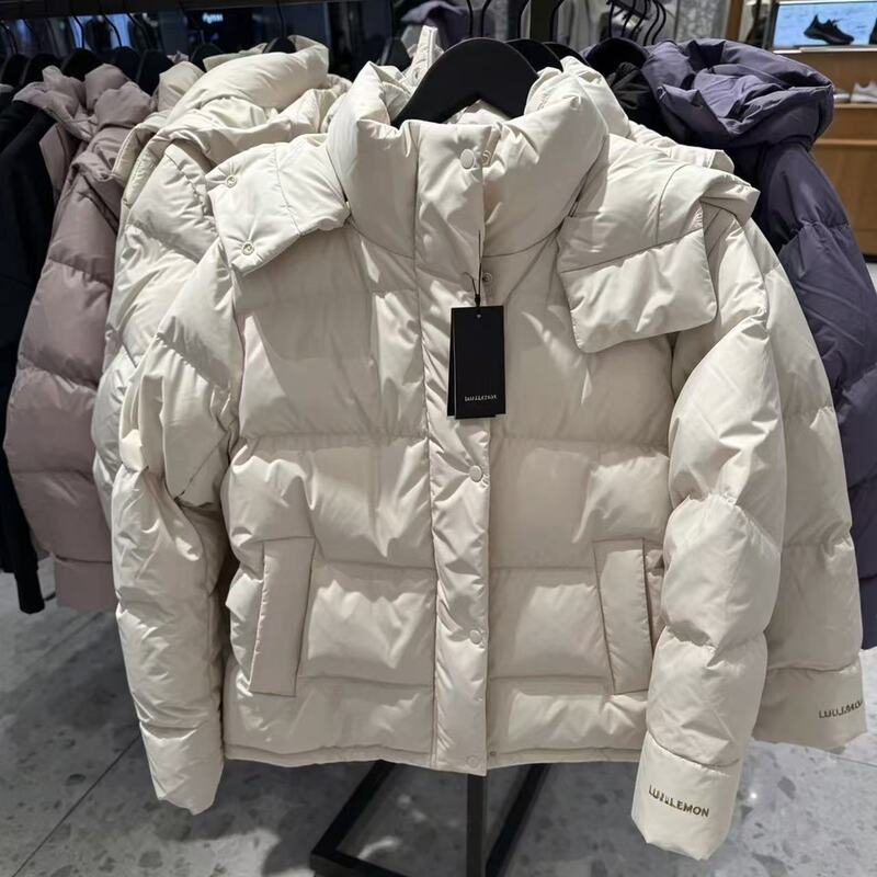 Lululemon Wunder Puff Five-Compartment Warm Puffer down Jacket Casual Daily Commuter Jacket for Women