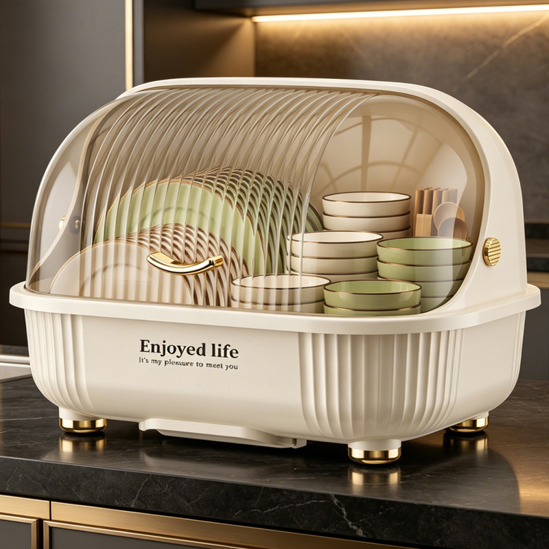 Dish Storage Rack Kitchen Countertop Bowl Rack Household Bowl and Chopstick Storage Box Dishware Storage Rack Dust-Proof Storage Box Dish Storage Rack Kitchen Countertop Bowl Rack Household Bowl and Chopstick Storage Box Dishware Storage Rack Dust-Proof Storage Box