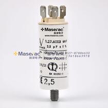 Original new] Italy AV Arcotronics1 27 6CC3MKP 2 5UF±5% starting capacitor