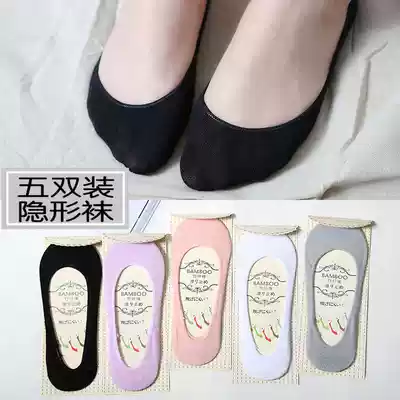 Summer tide socks female hidden bed female bed socks breathable stockings summer flat shoes cotton Super Princess boat