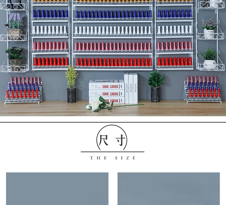 Kệ sơn móng tay hình trái tim