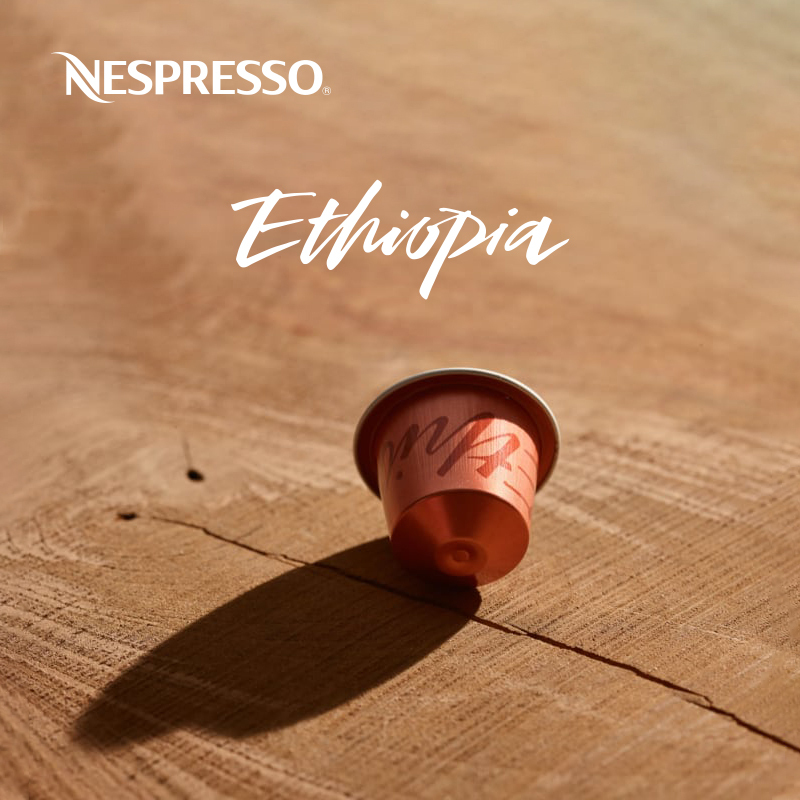 Nespresso Capsule Coffee, Masterfully Crafted Ethiopian Swiss Imported Concentrated Black Coffee, 10 Capsules Nespresso Capsule Coffee, Masterfully Crafted Ethiopian Swiss Imported Concentrated Black Coffee, 10 Capsules