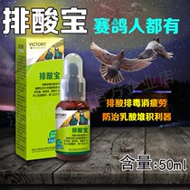 Hannover pigeon medicine acid treasure 50ml lactic acid to speed up endurance racing pigeons do not love flying pigeons medicine supplies