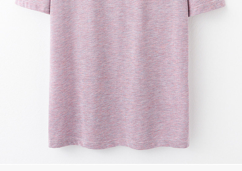 Летняя быстросохнущая спортивная базовая приятная телу футболка с коротким рукавом, для среднего возраста, Early winter 