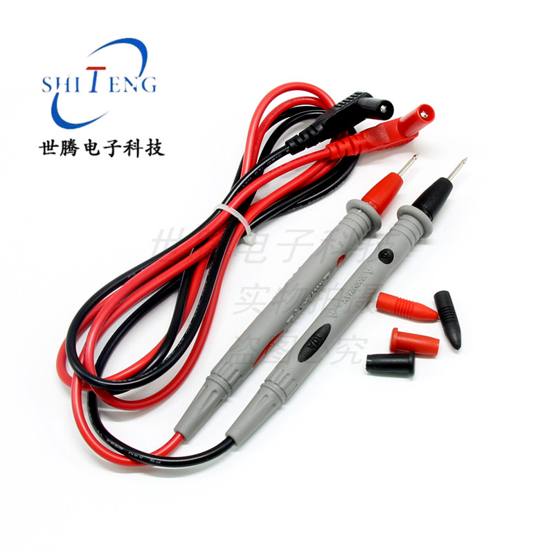 General figure ten thousand Electric meter pen line test line 1000V 20A gold plated head upscale universal table pen stick pen