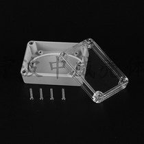 85*58*33 (earless transparent cover)Power supply waterproof box Outdoor small wire box Electronic instrument chassis