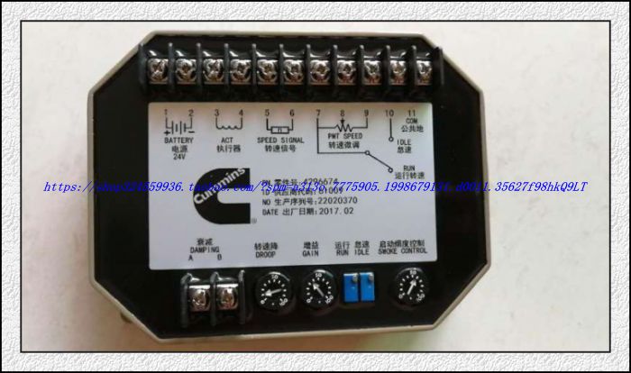 Commings Dynamo Electronic Throttle Board 4296675 Throttle Controller 4296674 Original Diesel Engine Accessories