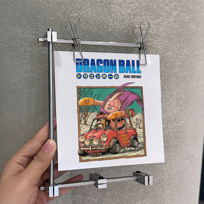 Illustration Dragon Ball Desktop Photo Display Stand Card Holder List Notepad Stand Optical Axis Computer Desk Ornament