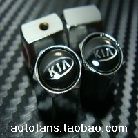 Kia Motors Label car with anti-theft tire valve nozzle cap cover valve core sleeve wise K2 K2 K3 K4 K5 K5 etc.