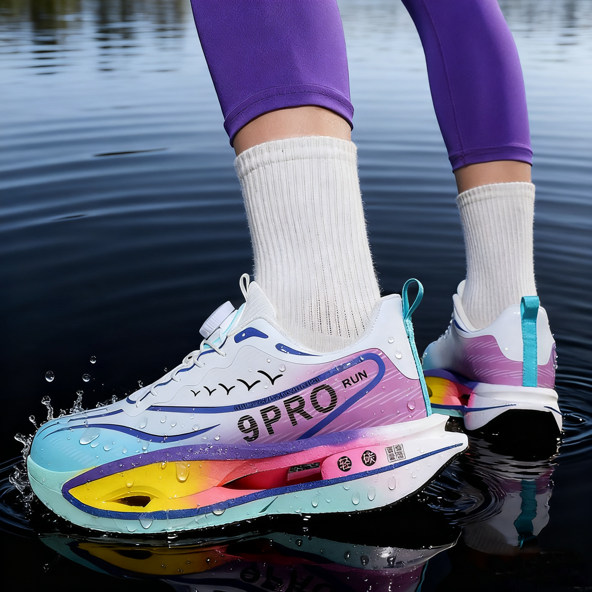 Chitu Children's Running Shoes 2025 New Model Boys' Sports Shoes Leather Surface Waterproof Autumn and Winter Style Carbon Plate Fleece-Lined Cotton Shoes