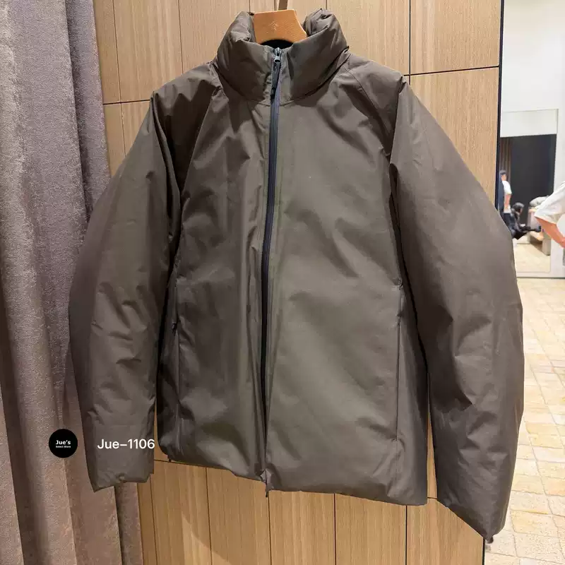 代购KHOKI Washed wool zip up jacket 水洗羊毛双面夹克24AW