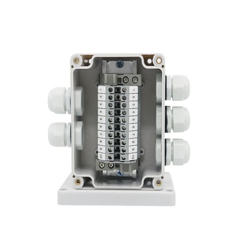115*90*55 Outdoor Waterproof Junction Box ABS New Material with UK Terminal Two Power Code Punch Box IP66
