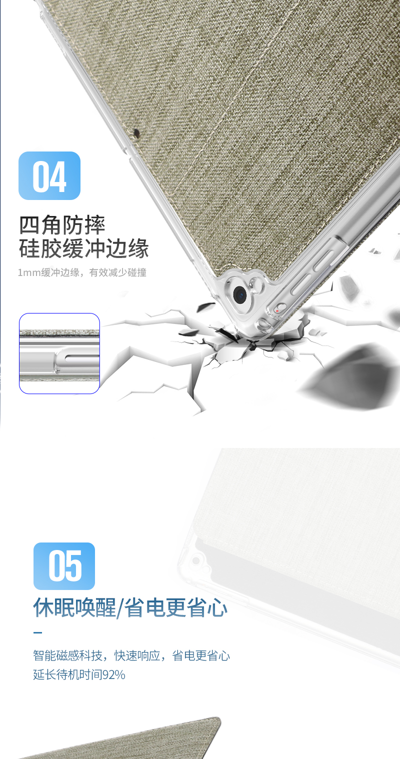 Ốp lưng iPad 2018 mới 1893 phiên bản mới vỏ ipad 2017 máy tính bảng apple 9.7 inch A1822 - Phụ kiện máy tính bảng ốp lưng ipad 4