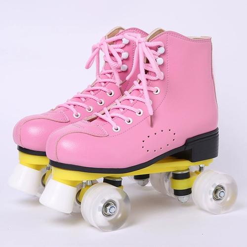 Детские спортивные роликовые коньки подходит для мужчин и женщин для взрослых на четырех колесах для уличного катания, туфли