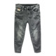 Men's Summer Thin Black Grey Jeans 2024 New Trendy Versatile Small Leg Pants Stretch Slim Fit Nine-Point Pants