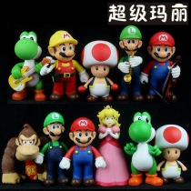 Super Mary handles mushroom Yaoxi Qinglong Louikikuba Mali family manned doll model