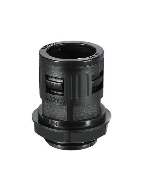 Brand new plastic corrugated pipe fittings AD10AD13AD15.8AD18.5AD21.2 Nylon hose quick fittings