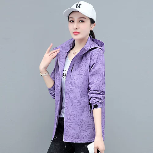 Весенняя демисезонная тонкая куртка для матери, большой размер, для среднего возраста, подходит для подростков, коллекция 2022