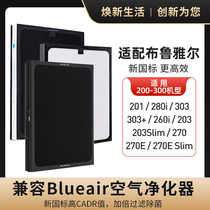 Adapting Blueair Bruyal 280i 303 203 270ESlim Air Purifier Filter Element