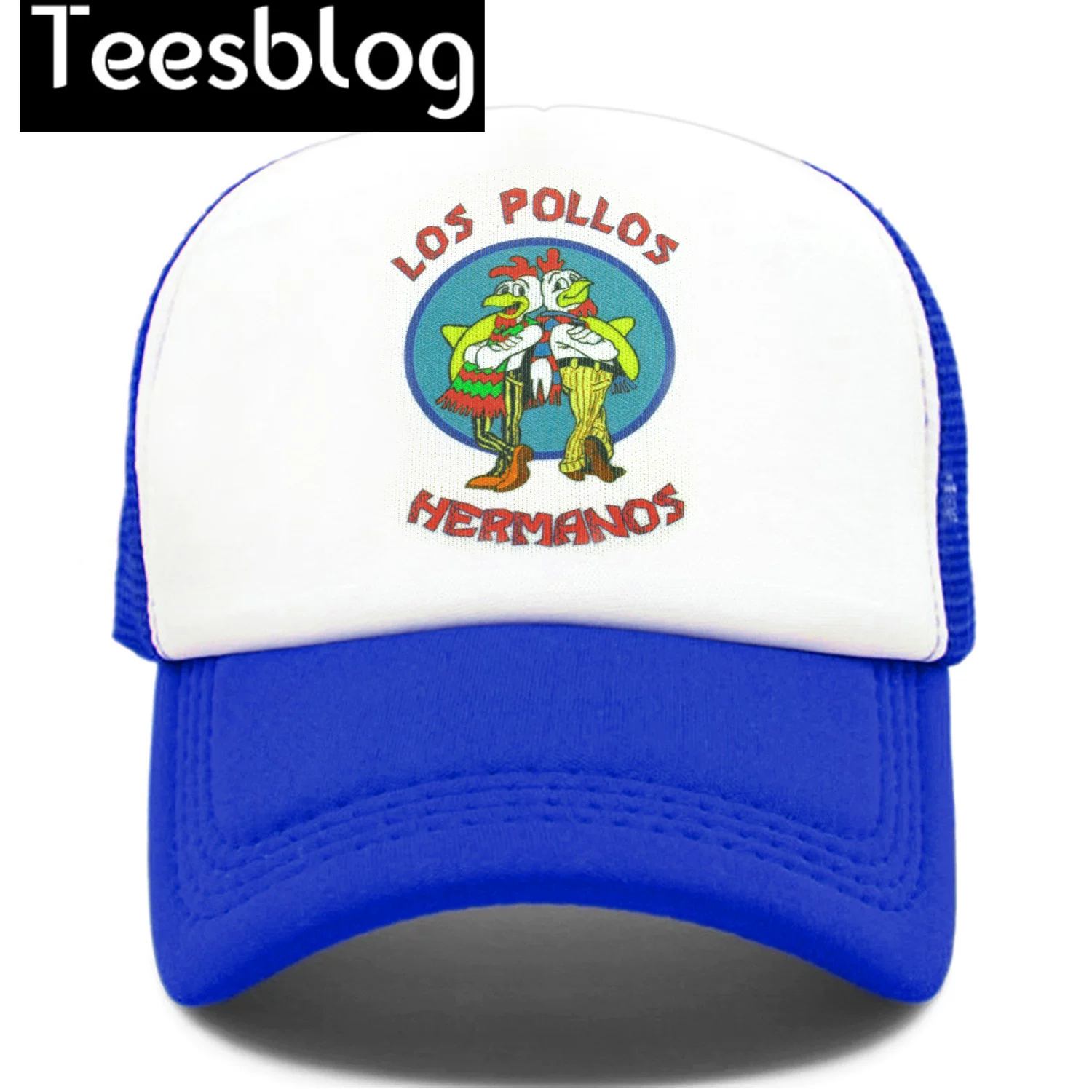 Персонализированная бейсболка LOS POLLOS HERMANOS TRUCKER Hat Дезертирский яд деление Монет Братья
