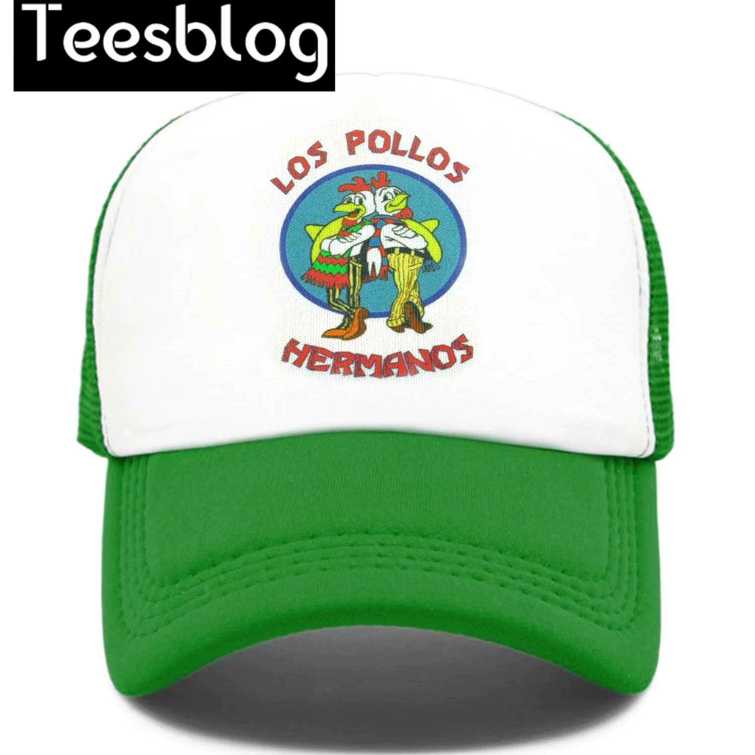 Персонализированная бейсболка LOS POLLOS HERMANOS TRUCKER Hat Дезертирский яд деление Монет Братья