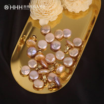 HHH upscale button slit anti-walking light buttoned with pearl decorative buckle anti-walking light invisible nail free of punch and dark buckle