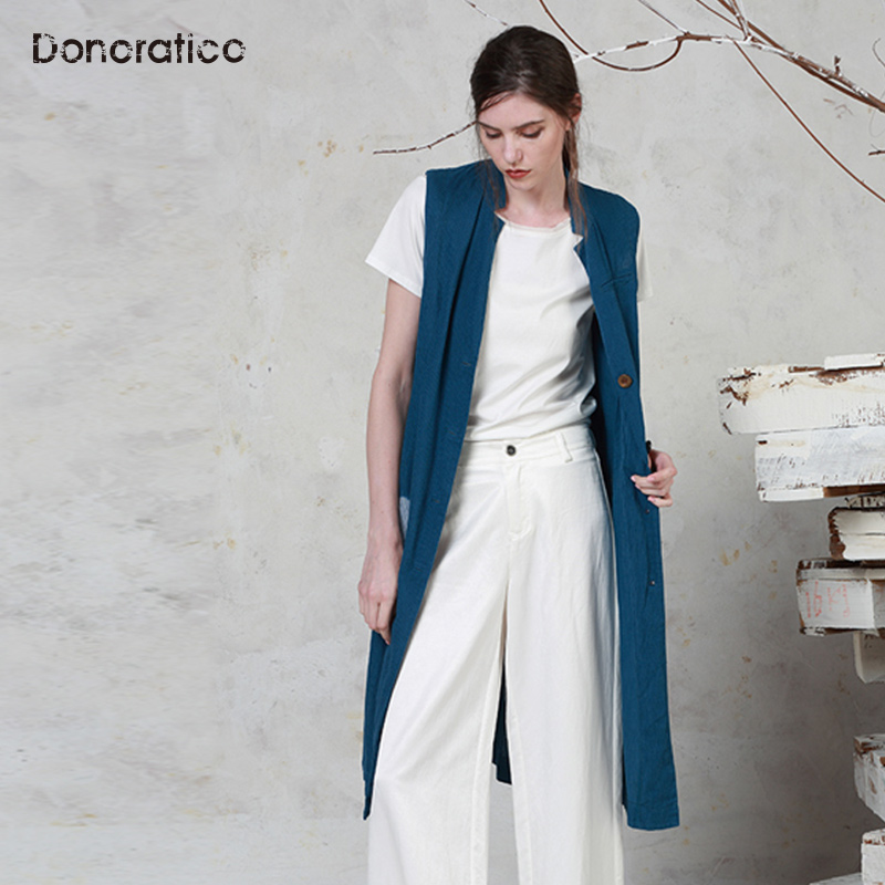 Débardeur hiver femme DONORATICO    en Chanvre - Ref 3176109 Image 1