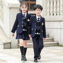 Kindergarten Garden Clothes Autumn Winter Clothing Four Sets Children Class Suits Fall College Boys And Men School Uniforms Suits