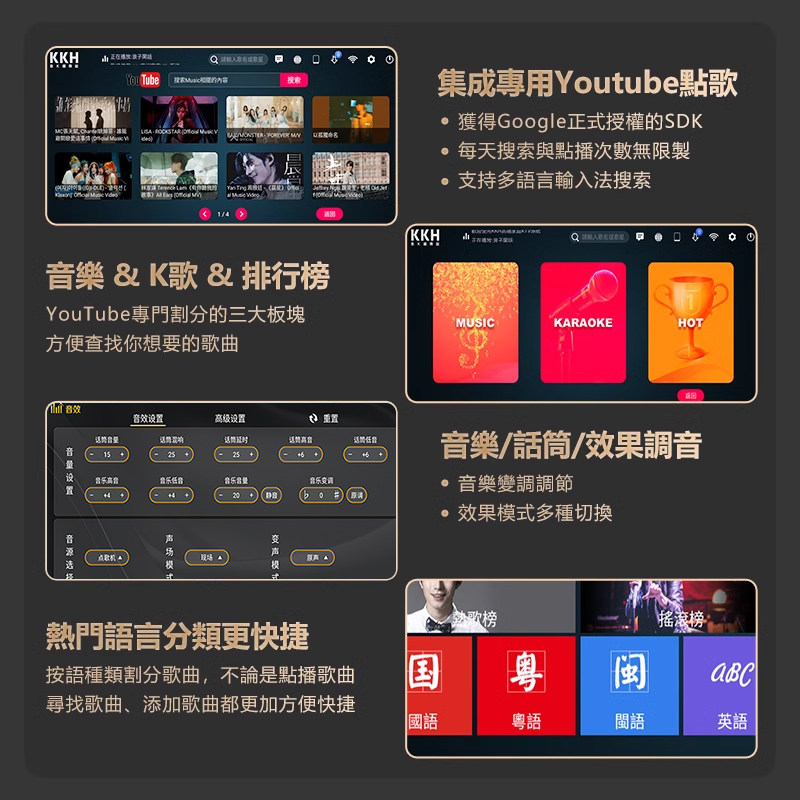 Kkhpro R9 KKH R9 影K国际版家庭ktv点歌机:在家也能嗨唱不停歇!🎤🎶-KTV-淘宝百科网