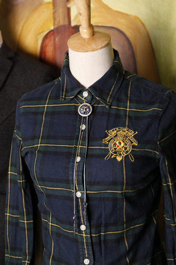 Japanese and Korean men's shirt tie European and American collar rope bolo tie men's crystal bow tie bow necklace collar rope accessories