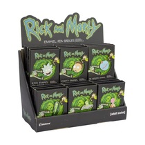 Rick and Morty theme brooch British original official genuine authorization