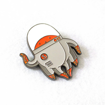 Spot) Saifan self-research shop pet small s metal badge put together a single artifact