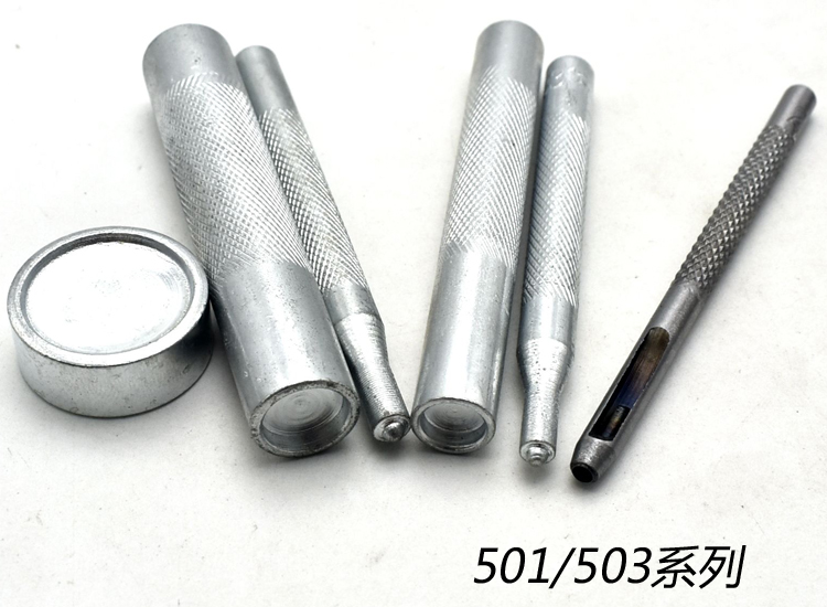 Kim loại Snap nút snap tay vào công cụ dùi gắn cao su búa đấm chụp chụp fastener công cụ DIY - Công cụ & vật liệu may DIY kim đan len