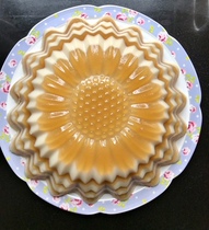 Horseshoe cake mold-large sunflower treasurer recommended egg tart hair cake printing round baking tools new